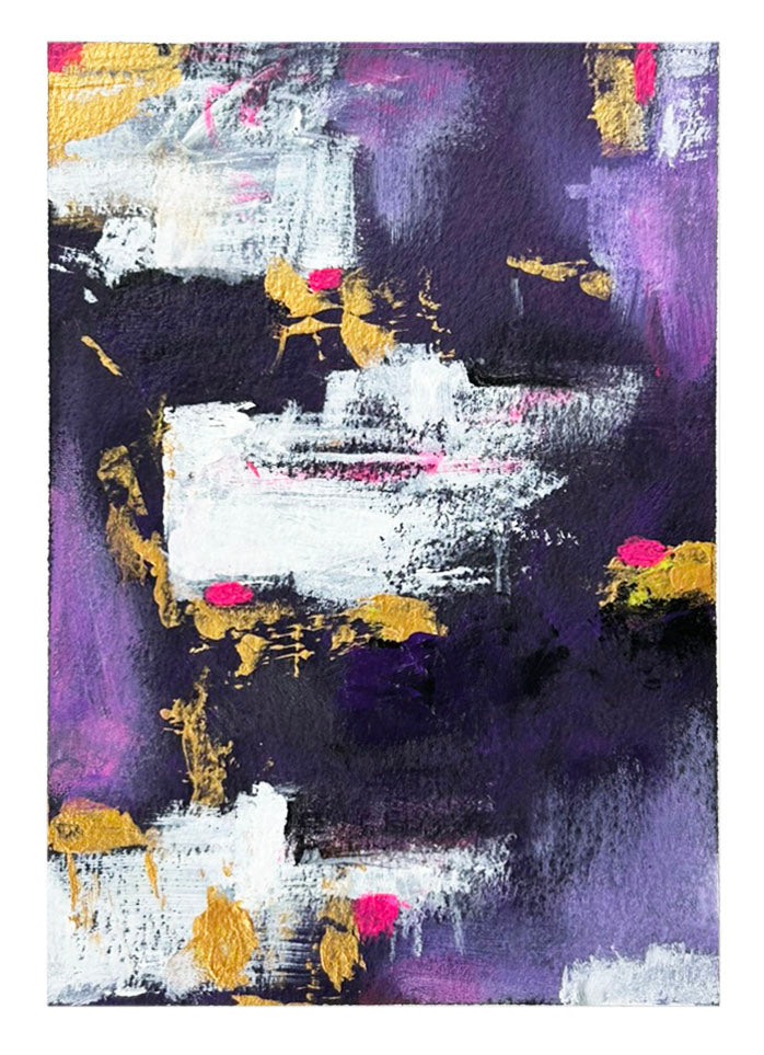 A Gold and Violet Night