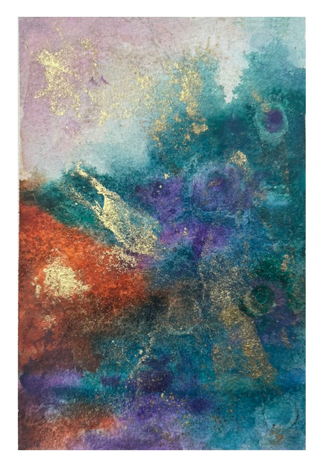 Golden Starry Night