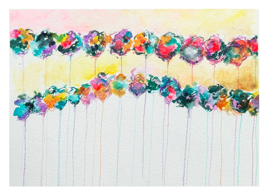 Rows of Florals