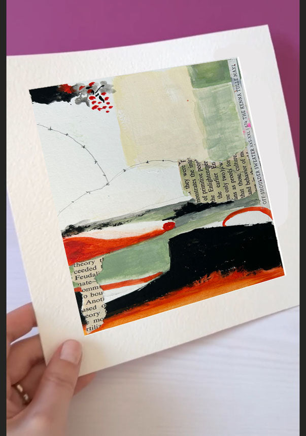 Vivid Collaged Terrain