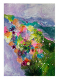 A Sea of Blossoms | Original Abstract Watercolor