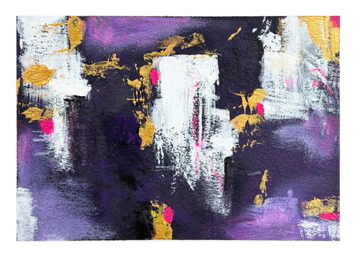 A Gold and Violet Night