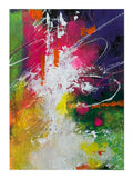 Bold, Gestural Lines and Colors – Original Abstract Watercolor Painting