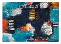 Collage with Tissue and Patterned Papers | ORIGINAL ABSTRACT ART
