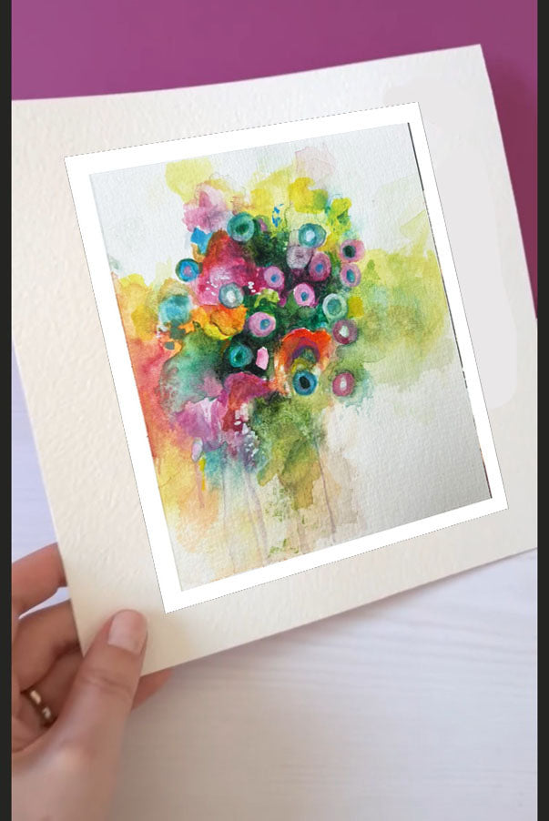 Delicate floral bouquet