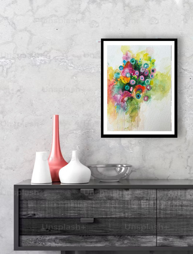 Delicate floral bouquet