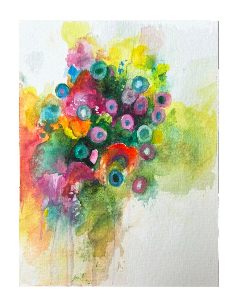 Delicate floral bouquet