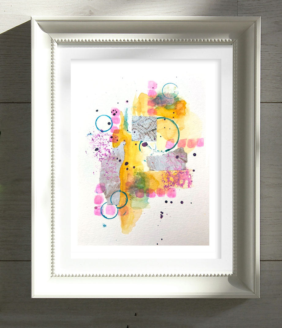 Fanciful Collaged Motif