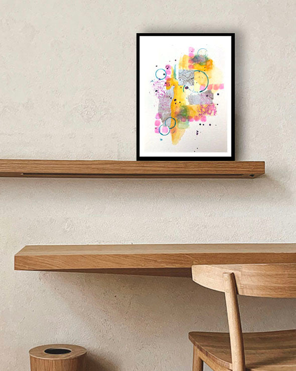 Fanciful Collaged Motif