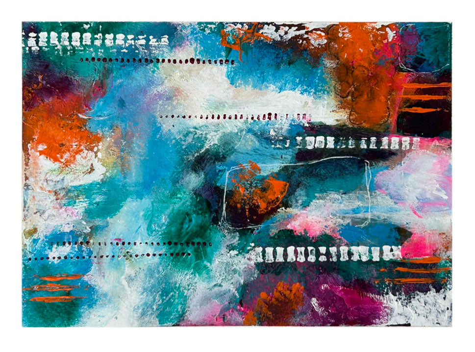 FATHOMLESS OCEAN – Original Abstract Watercolor Painting