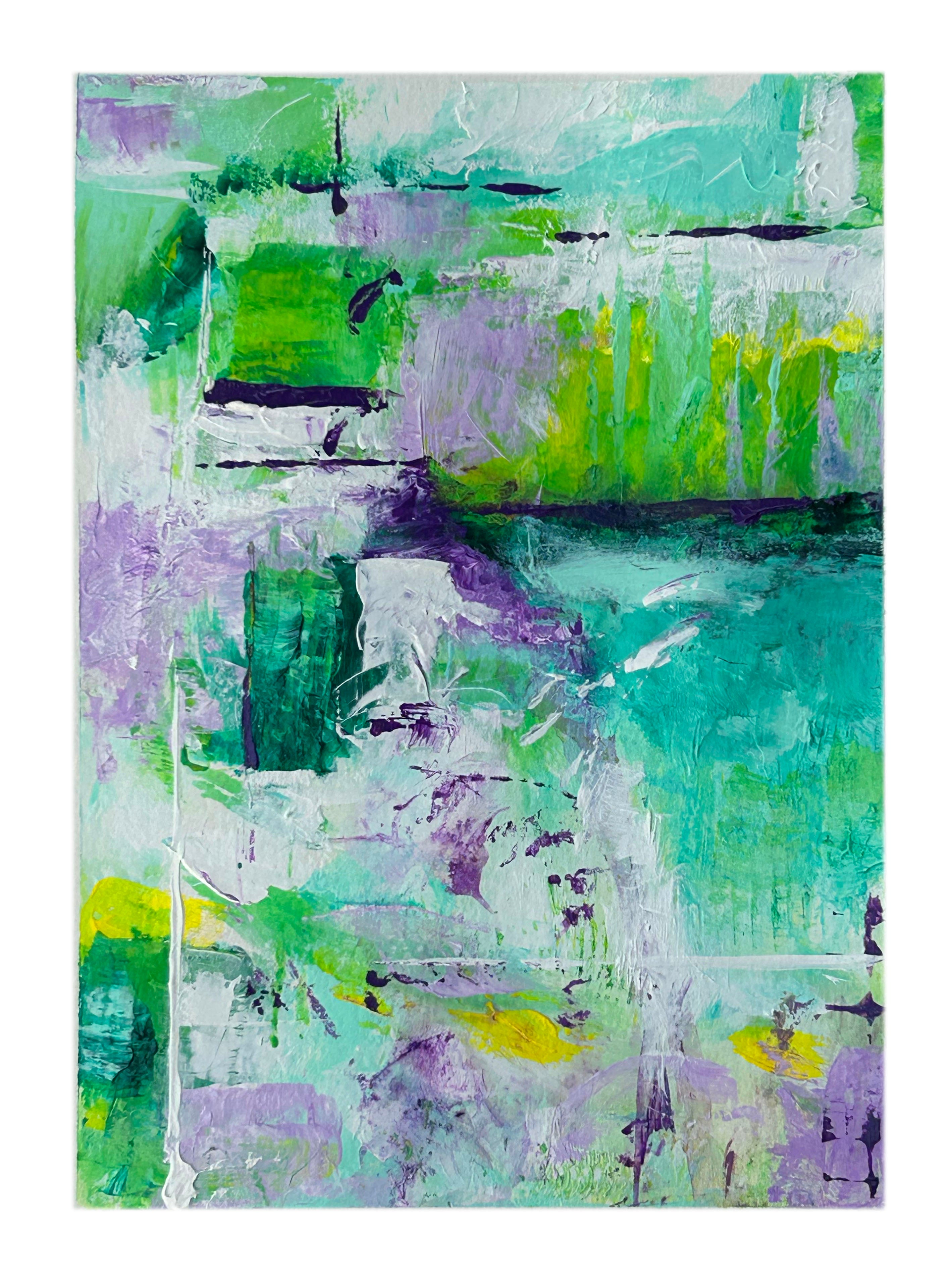 Minty Violet Hue