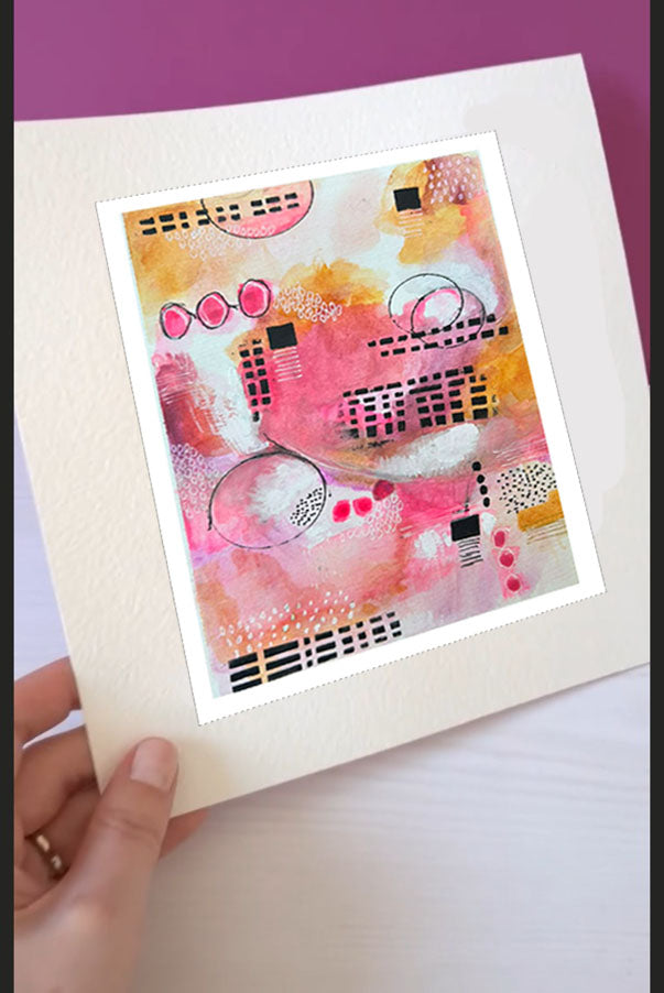 Pink and Patterned