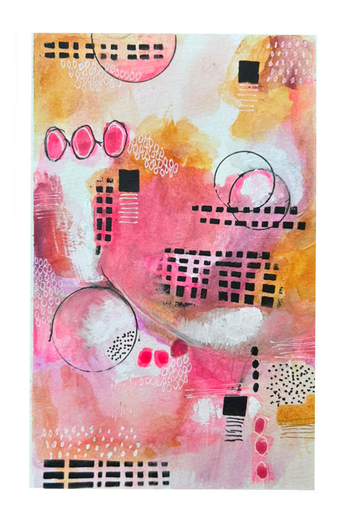 Pink and Patterned