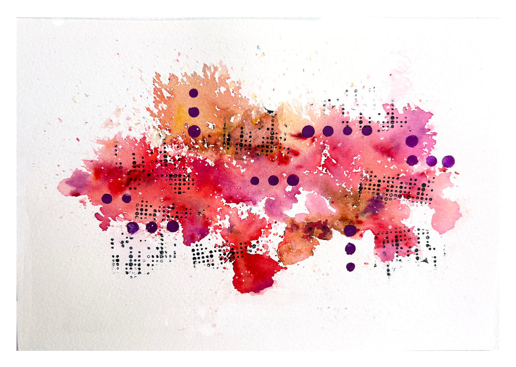 Pinks, Peaches and Patterns