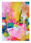 Rich, Spirited Compliments – Original Abstract Watercolor Painting