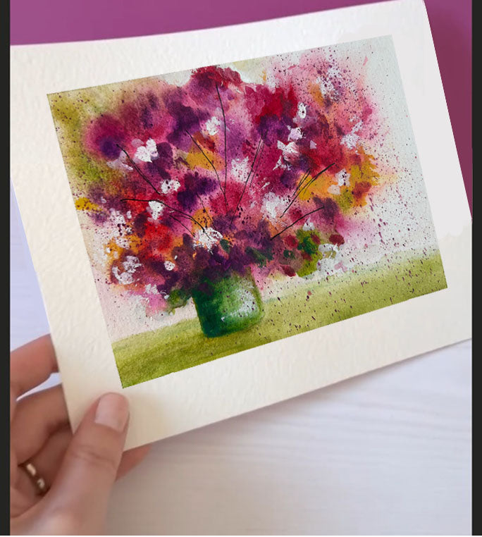 Rich and Vibrant Floral Bouquet