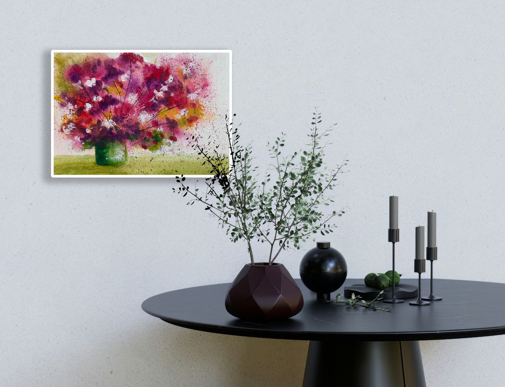 Rich and Vibrant Floral Bouquet