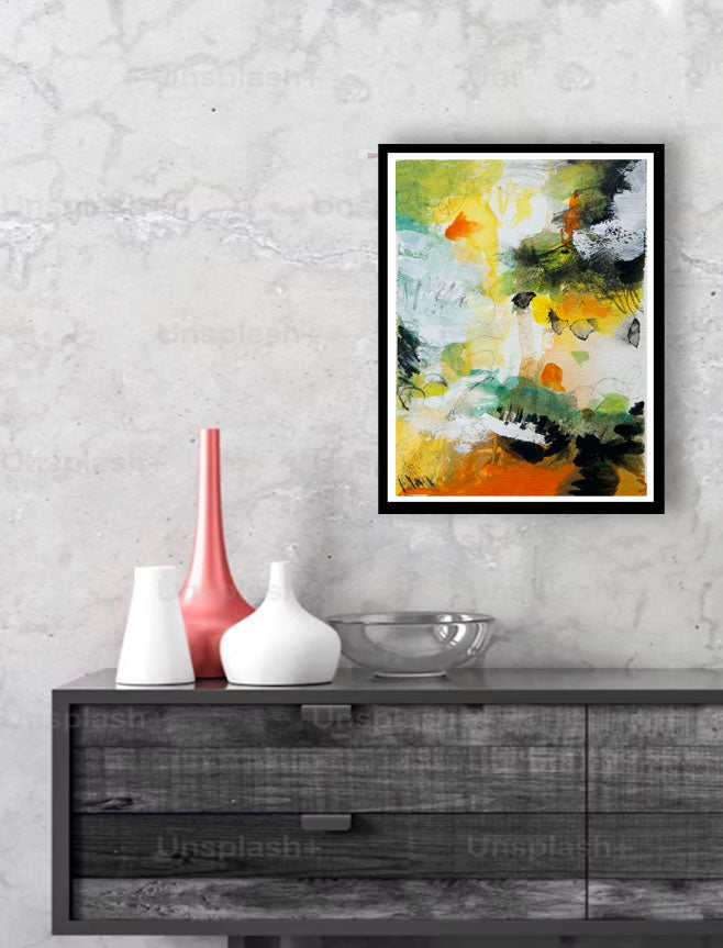 Vibrant Color Shower