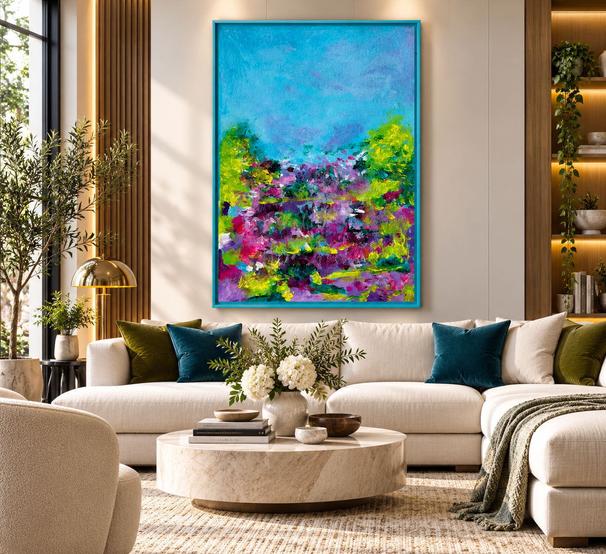Fantasy Florals | Original Abstract Watercolor