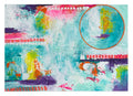 Vivid Shapes and Patterns – Original Abstract Watercolor Painting