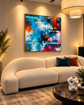 FATHOMLESS OCEAN – Original Abstract Watercolor Painting